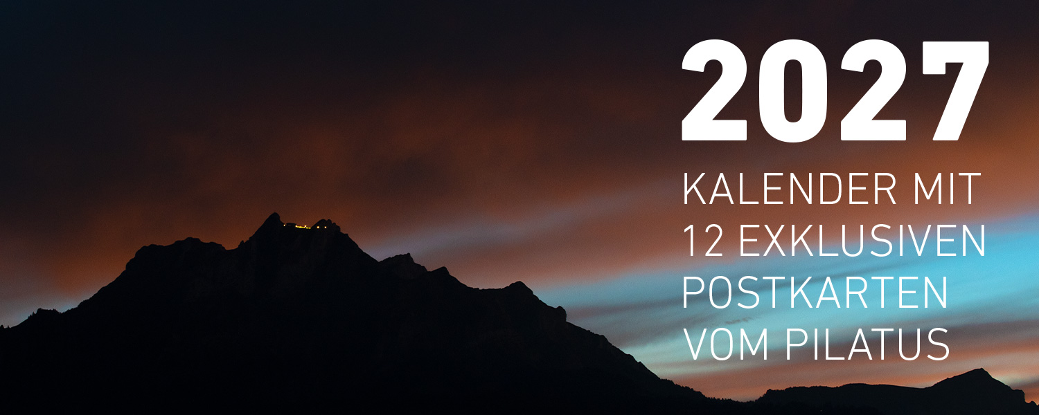Postkartenkalender PILATUS 2027